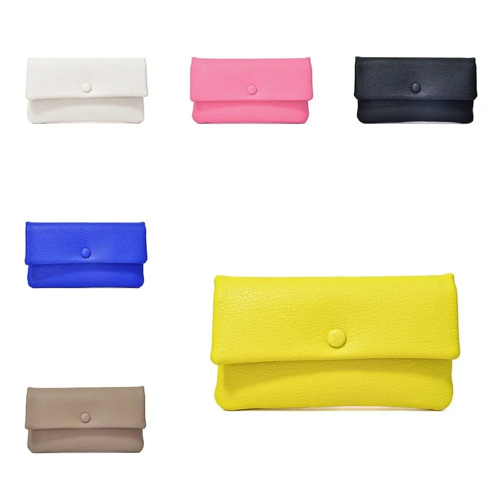 Elegant PU Leather Envelope Wallets Zipper Portable Women Long Clutch Bag Coin Purse Multifunctional Change Bag Outdoor