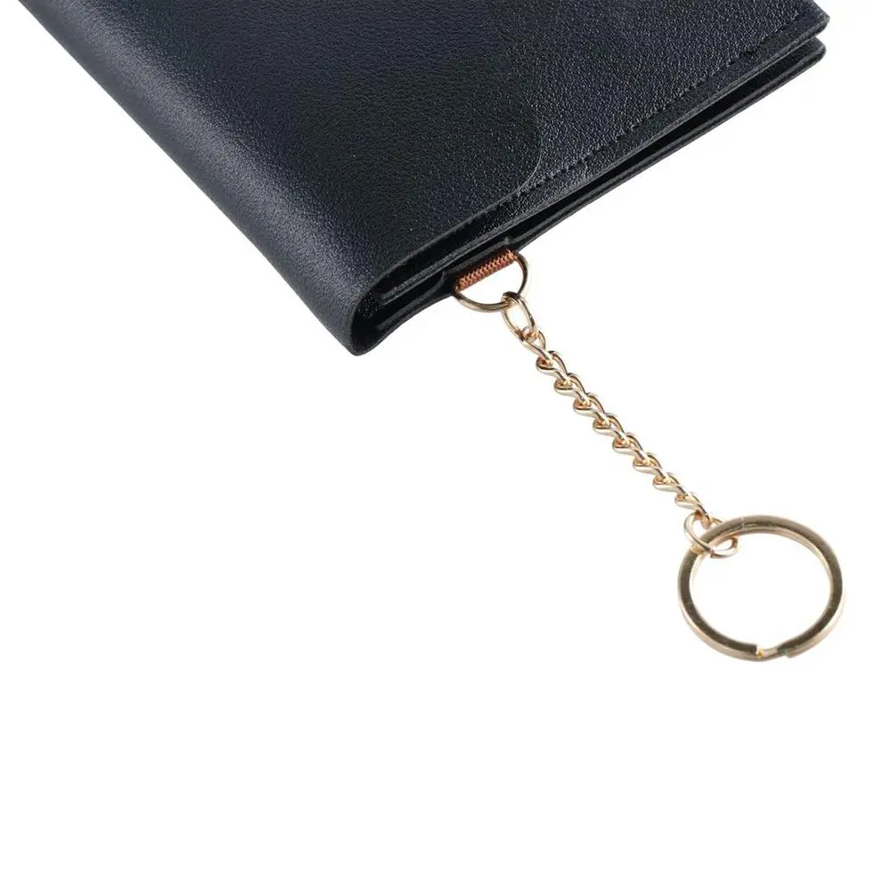 Soft Leather Wallet Women Long Wallet Female Clutch Bag Mobile Phone Pouch Credit Card Holder Coin Purse with Key Chain 카드지갑