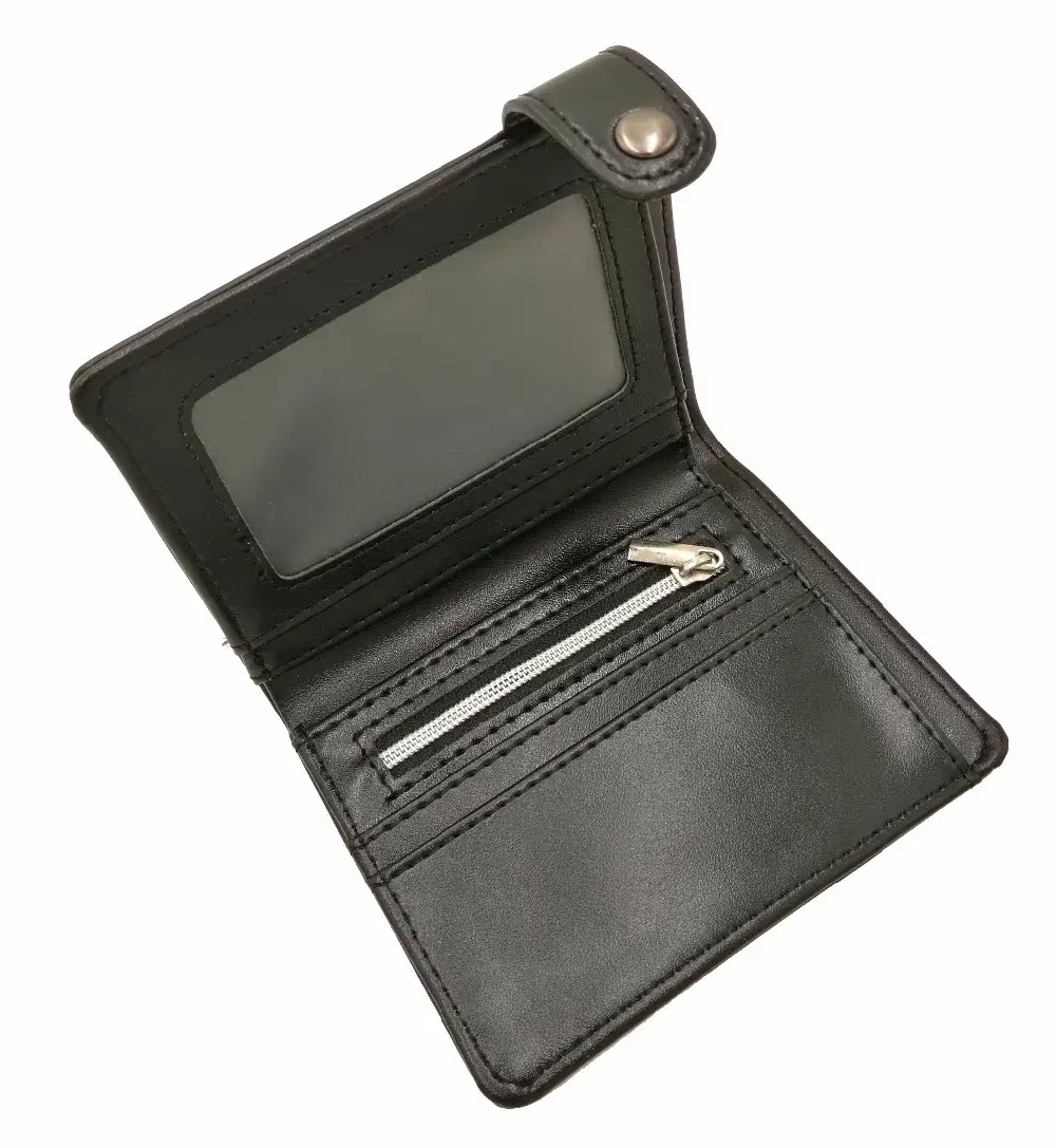 Death Note Anime Black Leather Wallet Men Women Card and Photo Holder Purse Short Design Coin Purse for Cosplay Gift