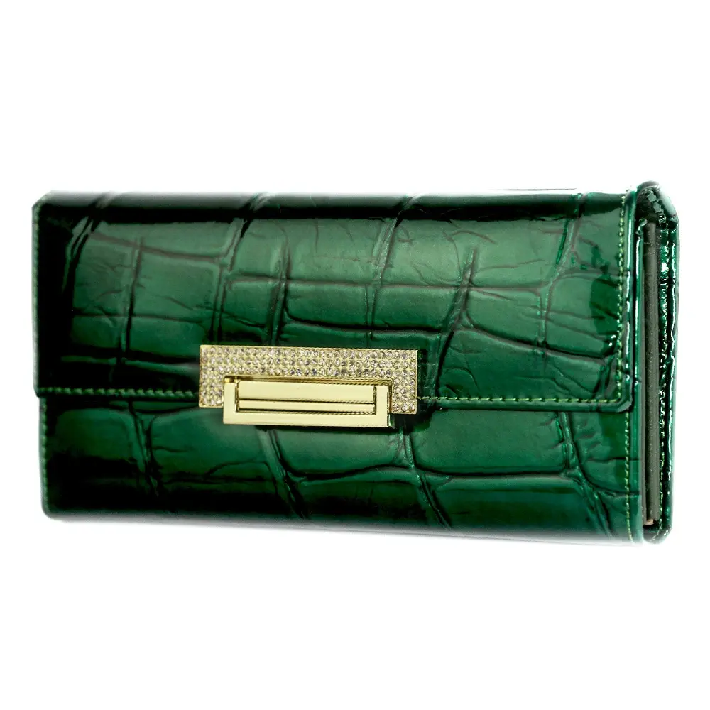 Women's Wallets  Brand Design High Quality Leather Wallet Luxury Stone Pattern Female Clutch Long Coin Card Holder Purses