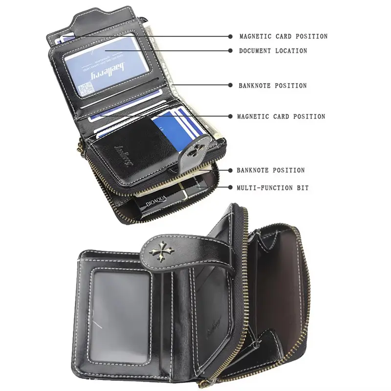 New Name Engraving Short Women Zipper Wallets Top Quality Female Coin Purses Big Capacity PU Card Holder Women's Wallet
