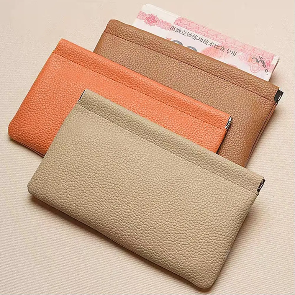 Hand-held Bag Cosmetic Bag Mobile Phone Bag Self-closing Large Capacity Simple Long Wallet Woman wallet кошелек женский 카드지갑