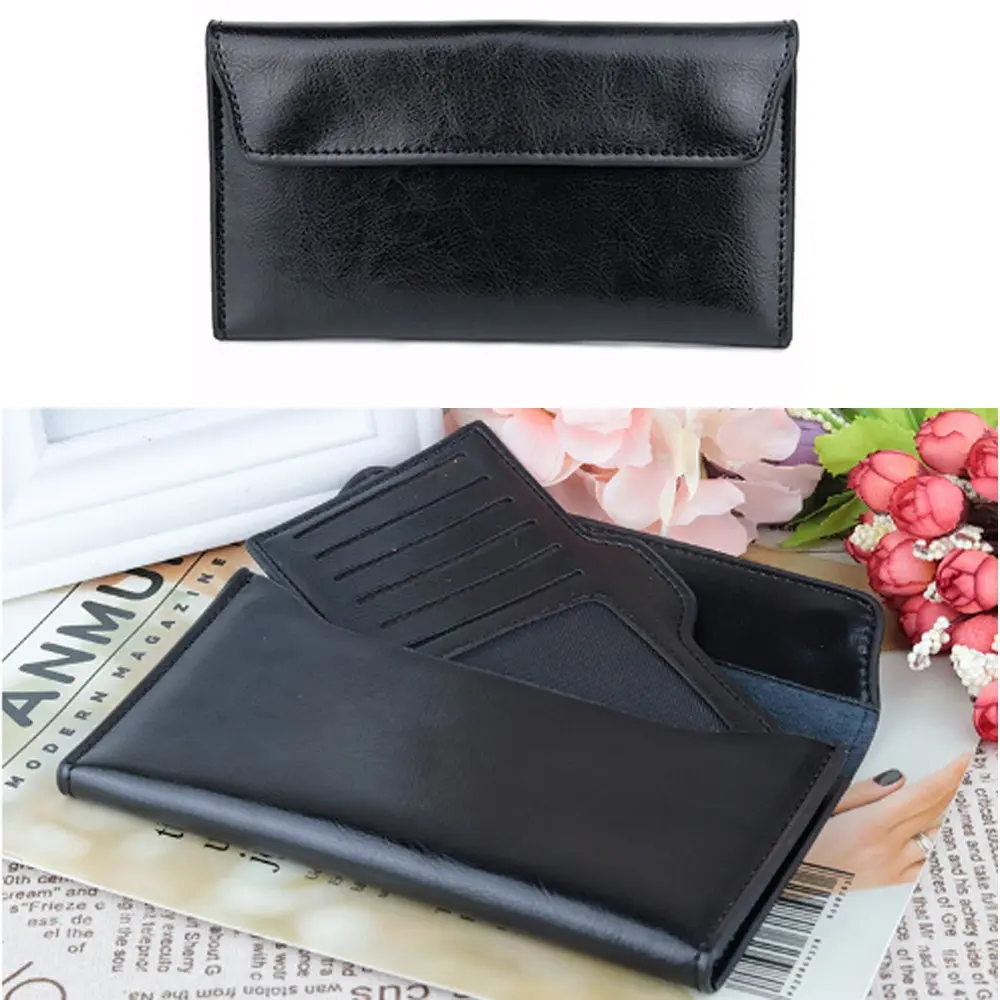 Luxury Design Genuine Leather Women Long Wallet Female Clutch Coin Purses Multipurpose Cowhide Wallet Slim Female Card Holder