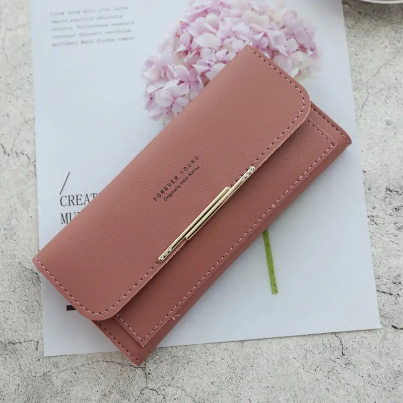 2024 Fashion Wallet Women's Purse Wallet Card Holder Female Clutch Long Purse Multi-card Holder Luxury Designer Lady Coin Purses