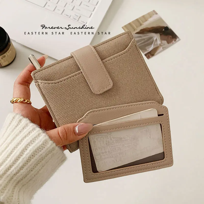 New Women's Wallets Female PU Leather Purses Ladies Short Zipper & Hasp Purses Large Capacity Money Bag Solid Coin Card Holders