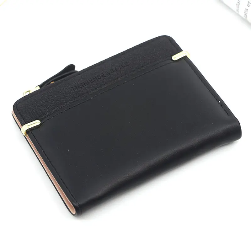 Women's Wallet Short Pink Coin Purse Fashion Wallets for Woman Card Holder Small Ladies Wallet Female Hasp Mini Clutch for Girl