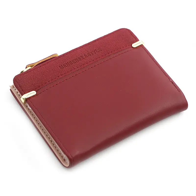 Women's Wallet Short Pink Coin Purse Fashion Wallets for Woman Card Holder Small Ladies Wallet Female Hasp Mini Clutch for Girl