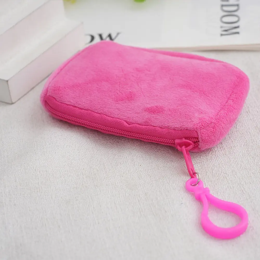 Mickey Minnie Mouse Coin Purse Mini Coin Key Bag Money Pocket Plush Wallet Kid Cartoon Moneybag Kawaii Birthday Gift Storage Bag