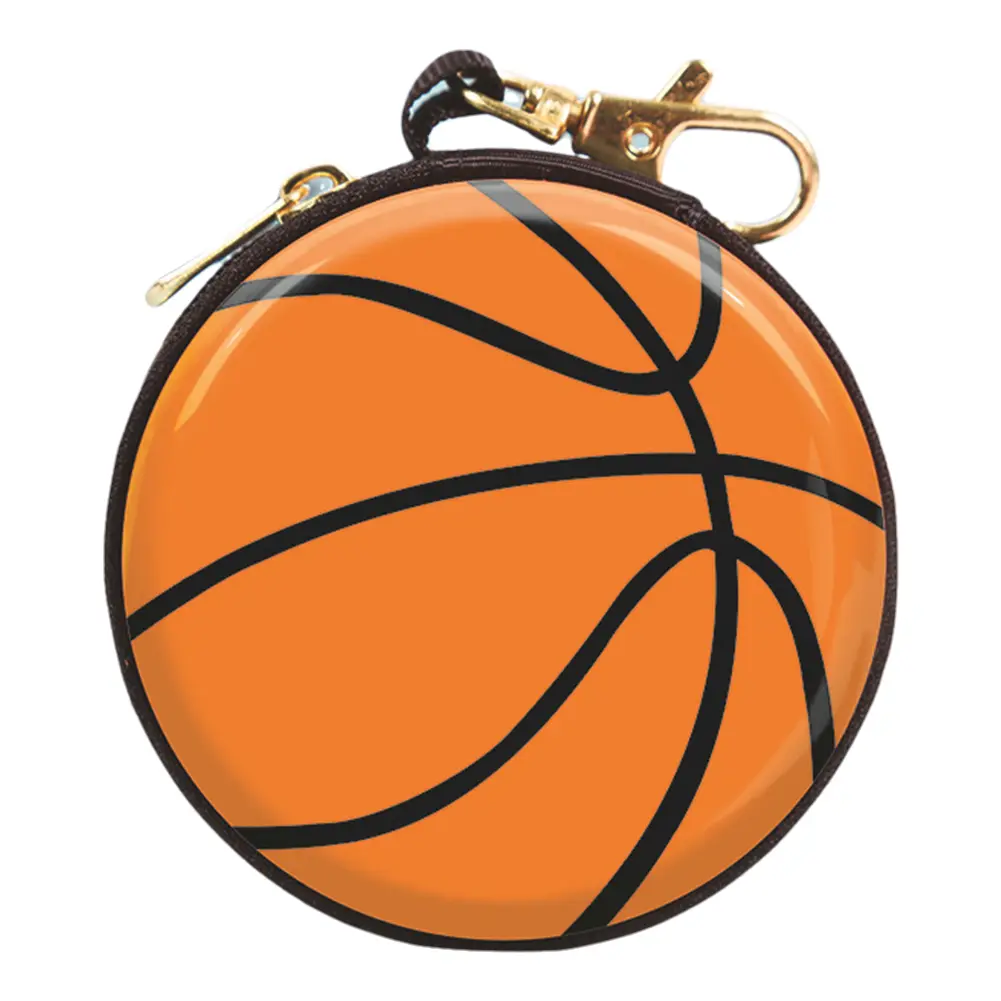 Cartoon Ball Shaped Mini Money Bag Novelty Coin Purses for Boys Girls Creative Practical Small Zero Wallet Children's Change Bag