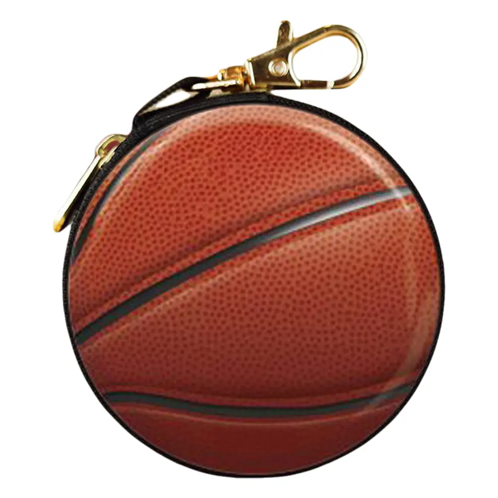 Cartoon Ball Shaped Mini Money Bag Novelty Coin Purses for Boys Girls Creative Practical Small Zero Wallet Children's Change Bag