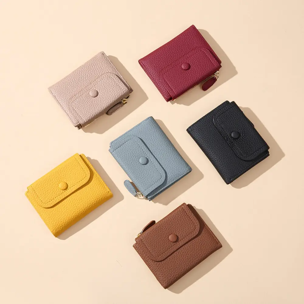 Small Pu Leather Women Wallet Mini Lady Coin Purse Pocket Female Wallet Girl Purse Brand Designer Wallet Purses for Women 2024