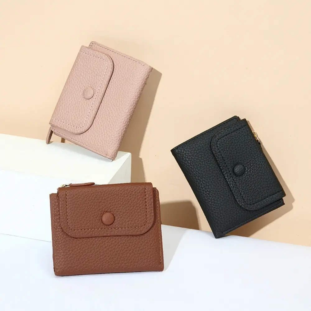 Small Pu Leather Women Wallet Mini Lady Coin Purse Pocket Female Wallet Girl Purse Brand Designer Wallet Purses for Women 2024