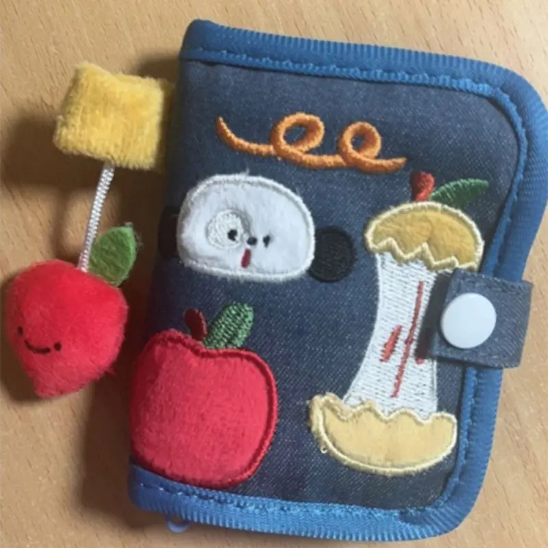 Women Wallet with Card Holder Cartoon Elephant Change Purse Lovely Wallet Fashion Coin Purse Canvas Wallet