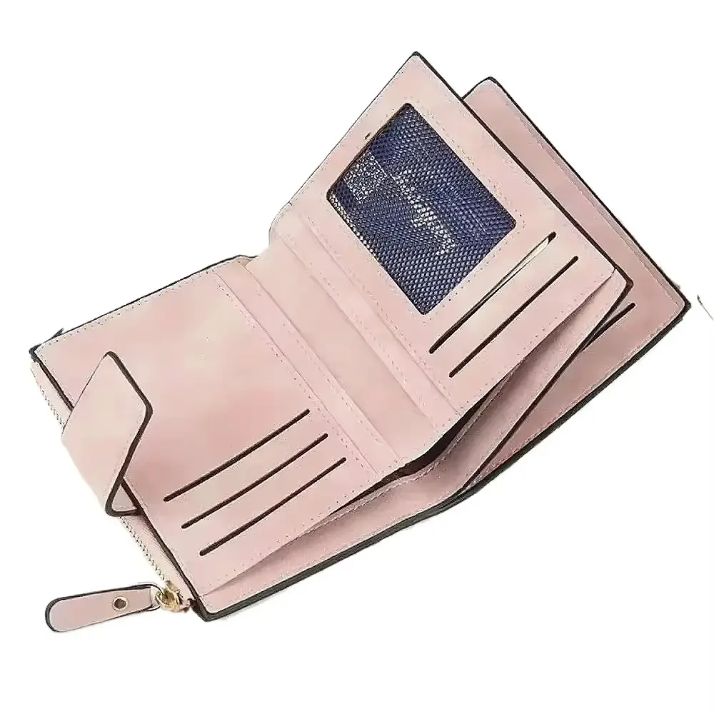 Luxur Leather Women's Wallet Large-capacity Multi-card Slots Slim Coin Pocket Purse Cards Holders Wallet for Woman
