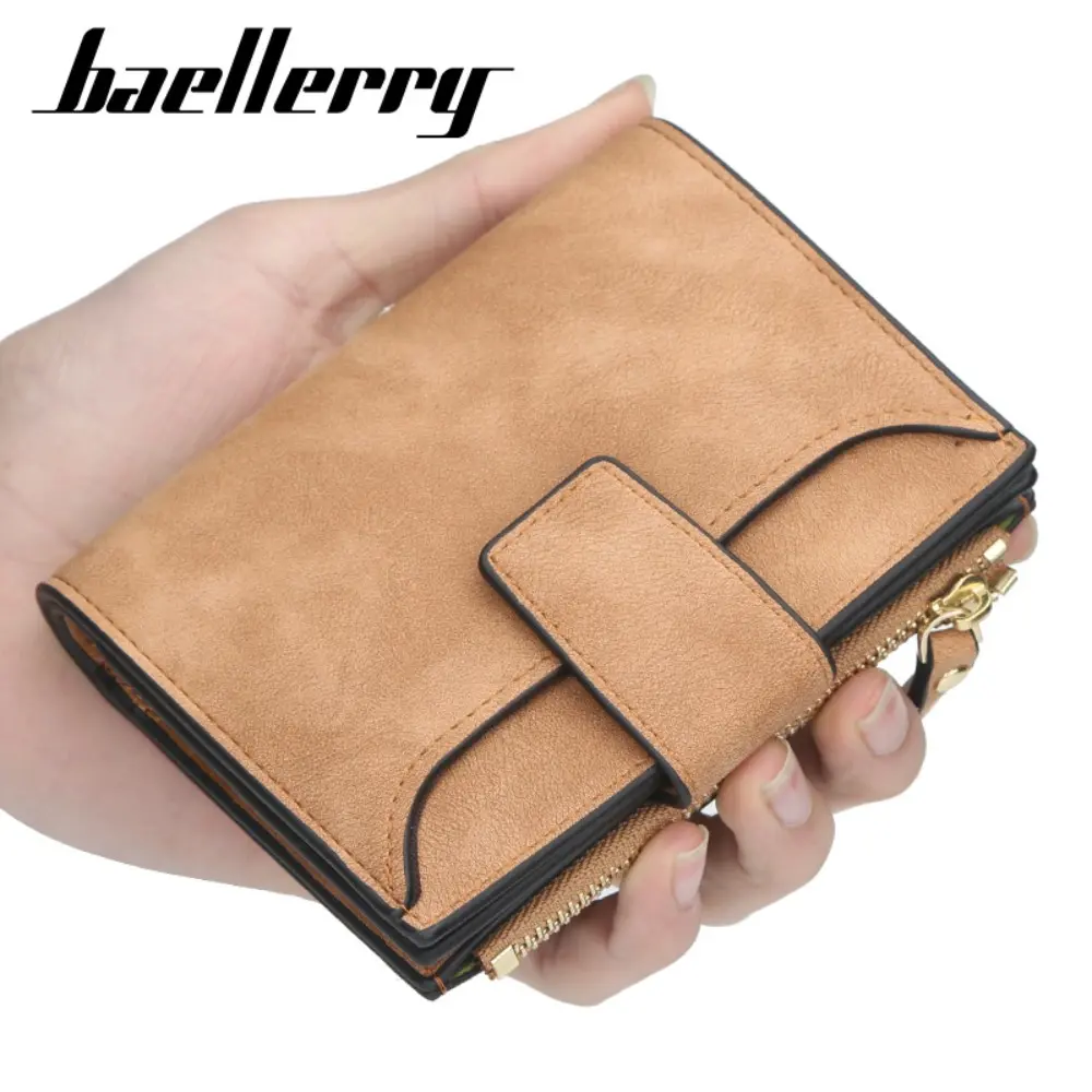 Luxur Leather Women's Wallet Large-capacity Multi-card Slots Slim Coin Pocket Purse Cards Holders Wallet for Woman
