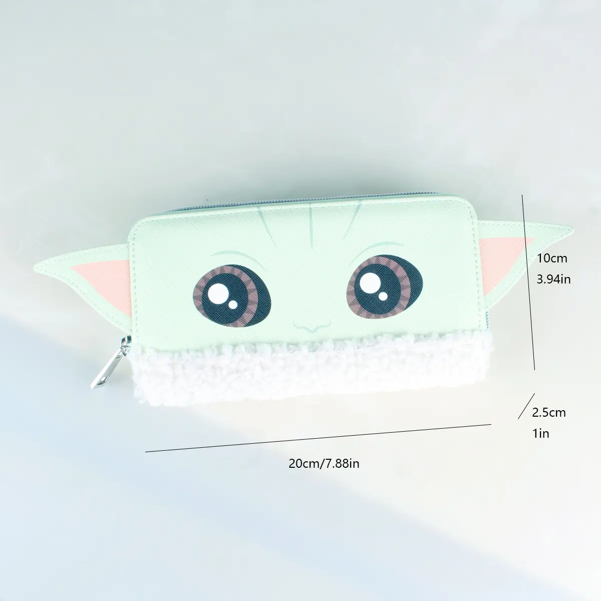 Anime three-dimensional design women's wallet, fashionable and personalized girl coin wallet card holder