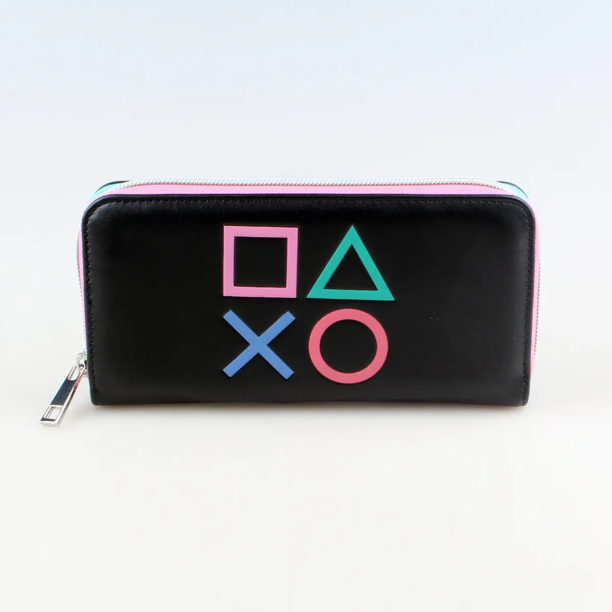 Game Printing Zipper Money Coin Purse Women Card Holder Long PU Leather Clutch Wallet Large Capacity  Lady