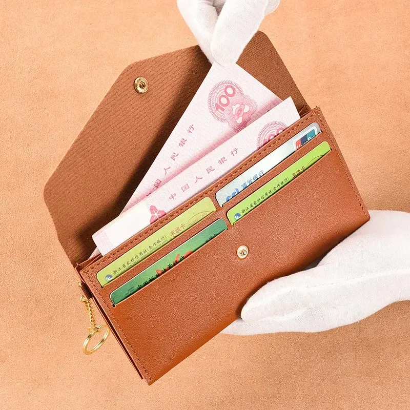 Portable Ins Phone Bags Rectangle PU Leather Phone Bag Birthday Gifts Card Holder Women Wallets Coin Purse Purse Wallets