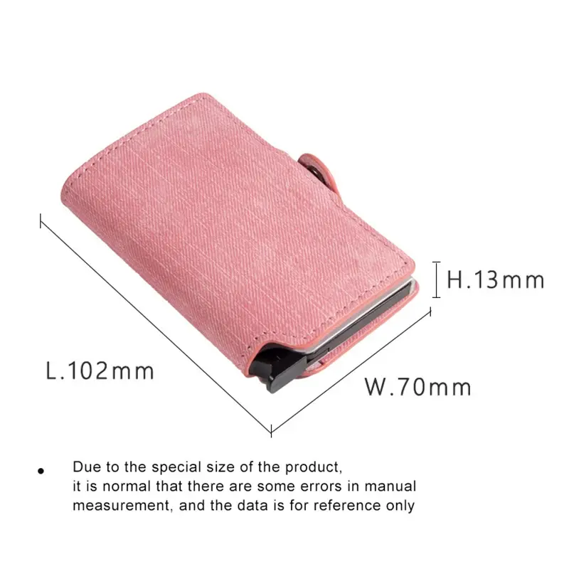 Rfid Blocking Women Wallets Slim Card Holder Vintage Short Wallet Hasp Ladies Girl Cardholder Case for Women Carteras Para Mujer