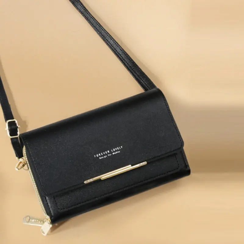 Women's Wallet Korean Handbag Multi Card Large Capacity Casual Shoulder Bag Mobile Phone Packet Fashion New Style