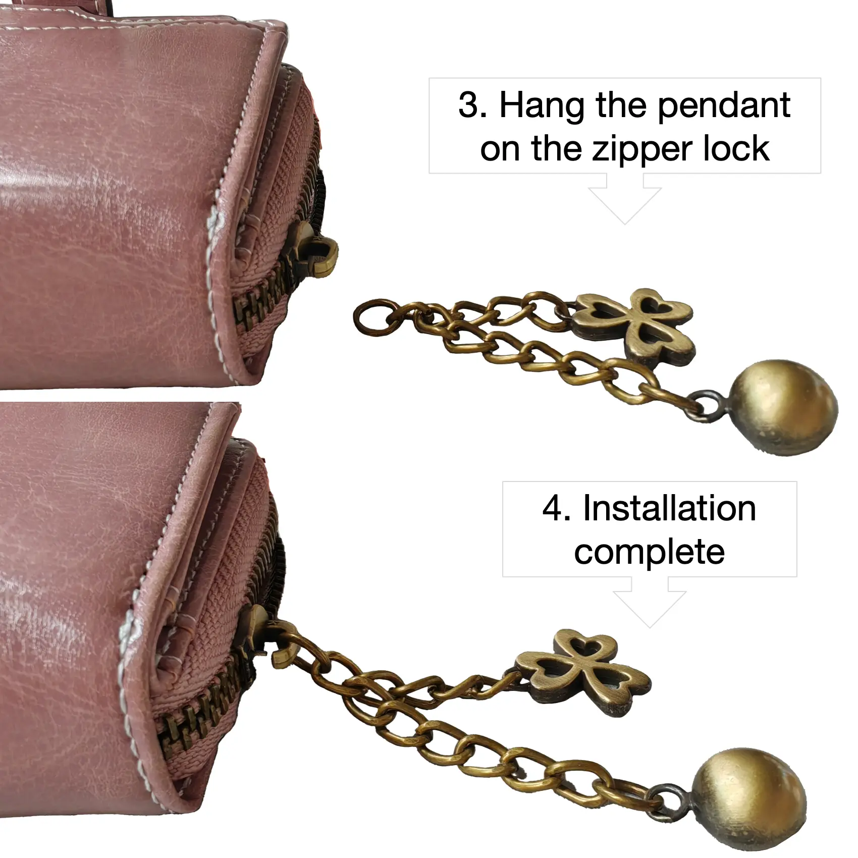 Women's Short Oil Wax Leather Coin Purse Fashion Buckle Zipper Wallet Driver's License Card Bag