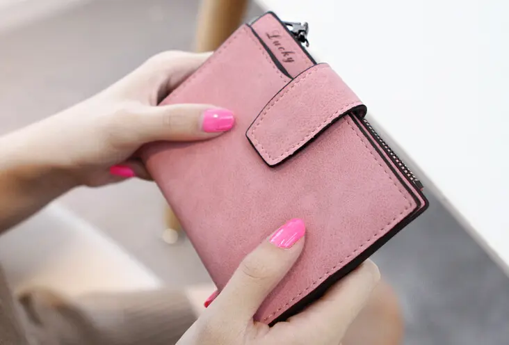 2019 Designer Famous Brand Luxury Women Wallet Purse Female Small Walet Portomonee Lady Short carteras