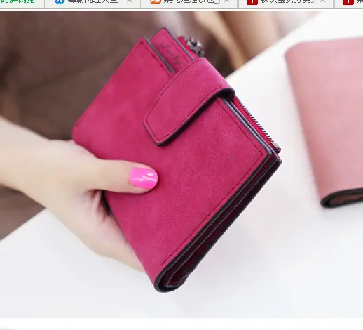 2019 Designer Famous Brand Luxury Women Wallet Purse Female Small Walet Portomonee Lady Short carteras