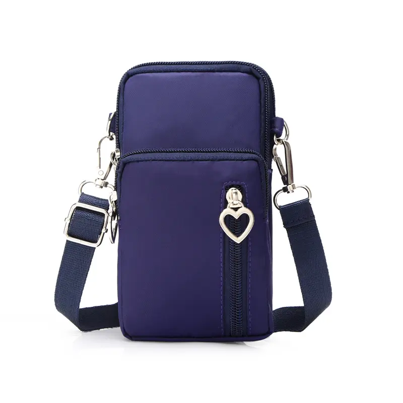New mobile phone bag Women's cross-body bag Korean version Mini small bag Put mobile phone bag hang neck pocket pocket in summe