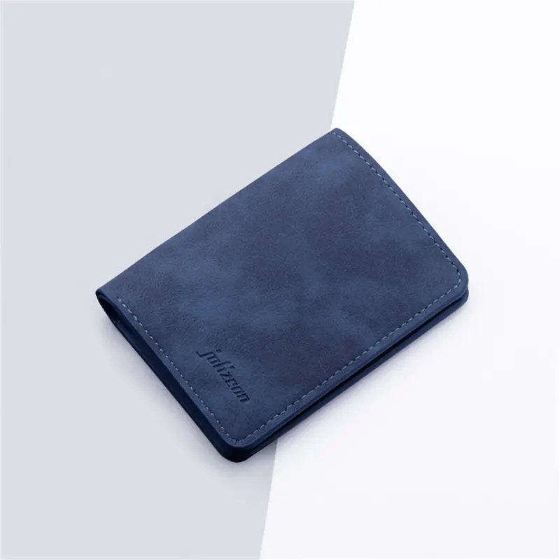 Men/Women Fashion Wallet ID/credit Card Holder Wallet for Men Multi-Card BagHolder Two Fold Small Wallet Black/gray Coin Purse