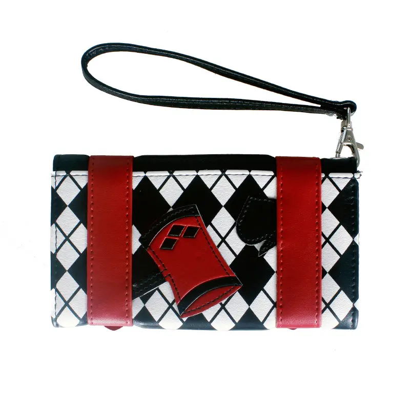 Buckle Decor Long Wallet, Women's Fashion Wallet With Multiple Card Slots & Id Window