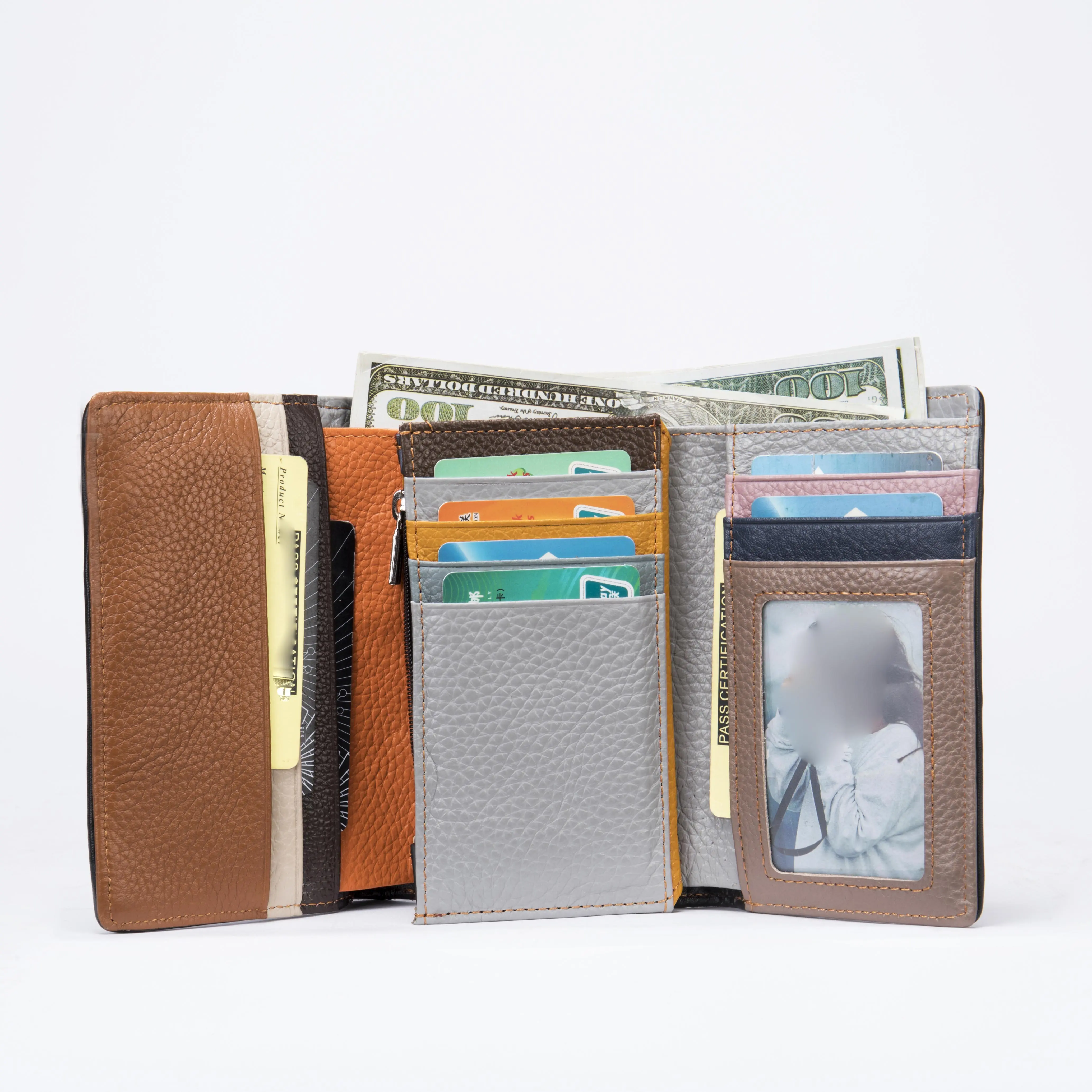 WESTAL Women's Purse Leather Wallet for Women Small Clutch Boho Purses Coins and Cards Hasp Coin Wallet Women Ladies Wallet 4203