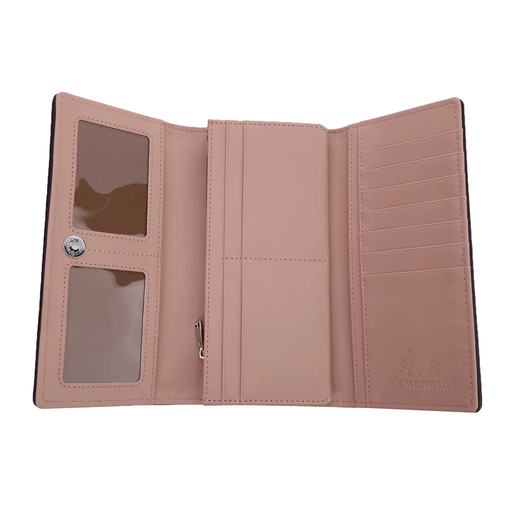 Fashion Ladies Wallet Bowknot PU Long Wallet Women Coin Purse