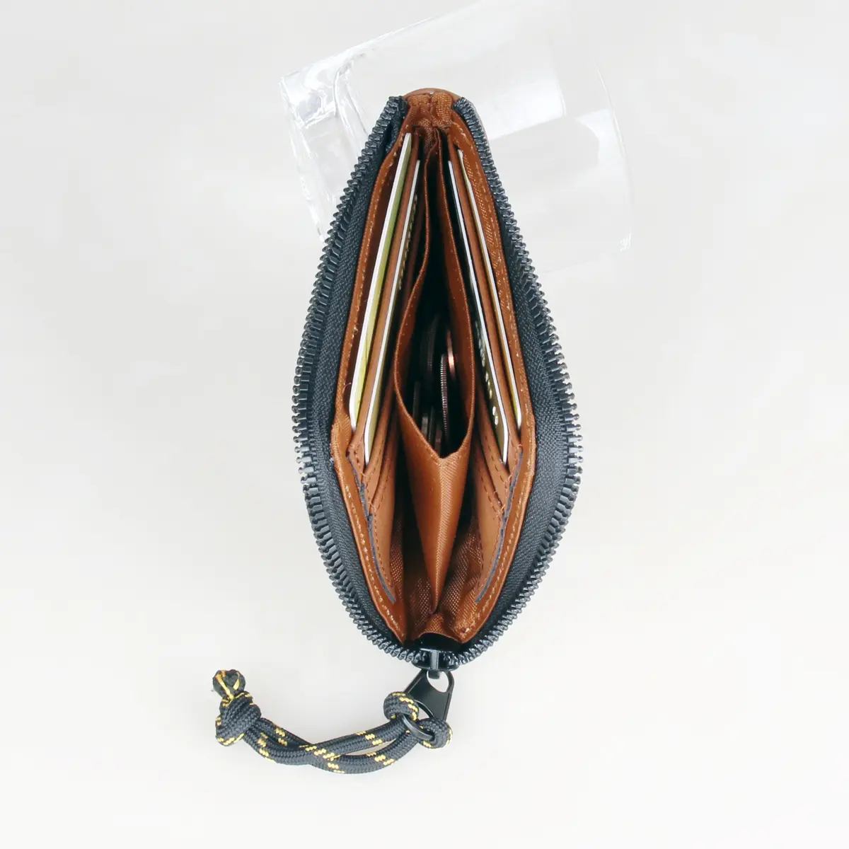 High quality men's zipper coin wallet, women's personalized card holder