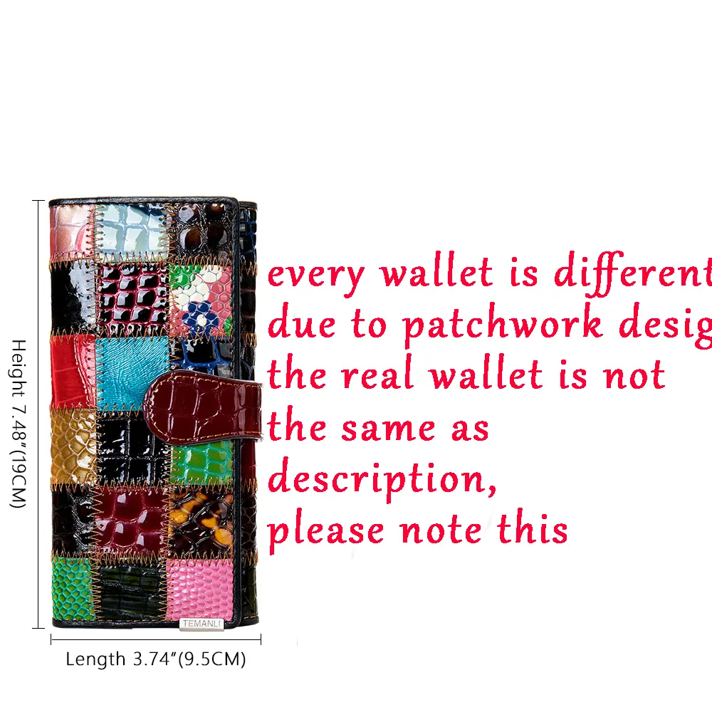 WESTAL Clutch Bag Women's Leather Wallets Vintage Coin Wallet Women Purse for Phone Female Purses Wallets for Women Cards 4203