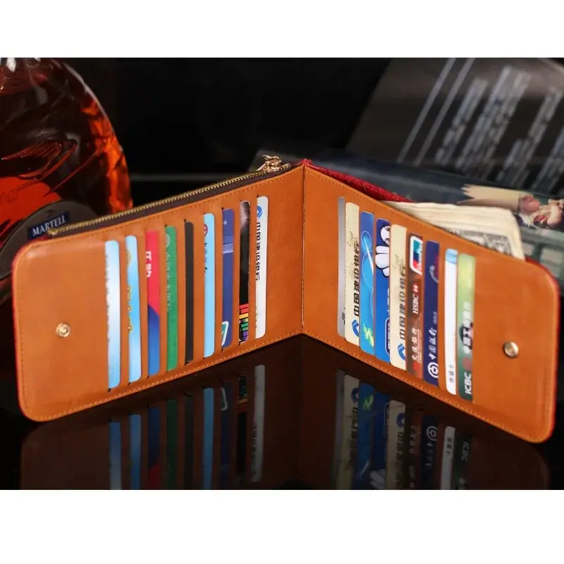 Fashion Geometric Women Cute Pink Wallets Pocket Purse Card Holder Patchwork Wallet Lady Female Short Coin Burse Money Bag