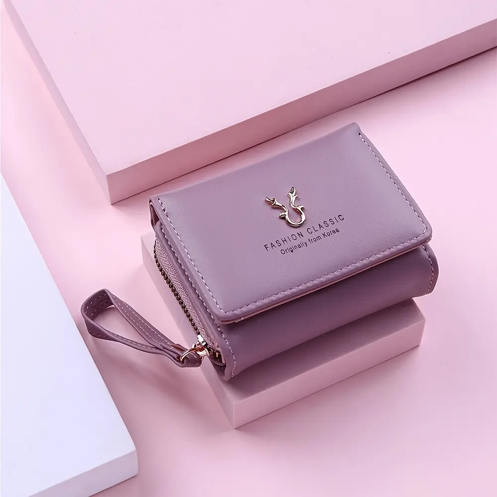 Four Seasons Available Women's Fashion Wallet Multiple compartments Credit Card Coin Storage Student Leisure bag