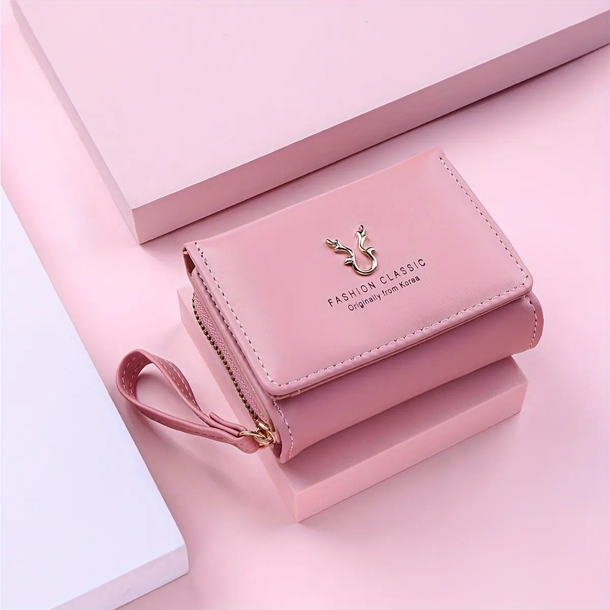 Four Seasons Available Women's Fashion Wallet Multiple compartments Credit Card Coin Storage Student Leisure bag