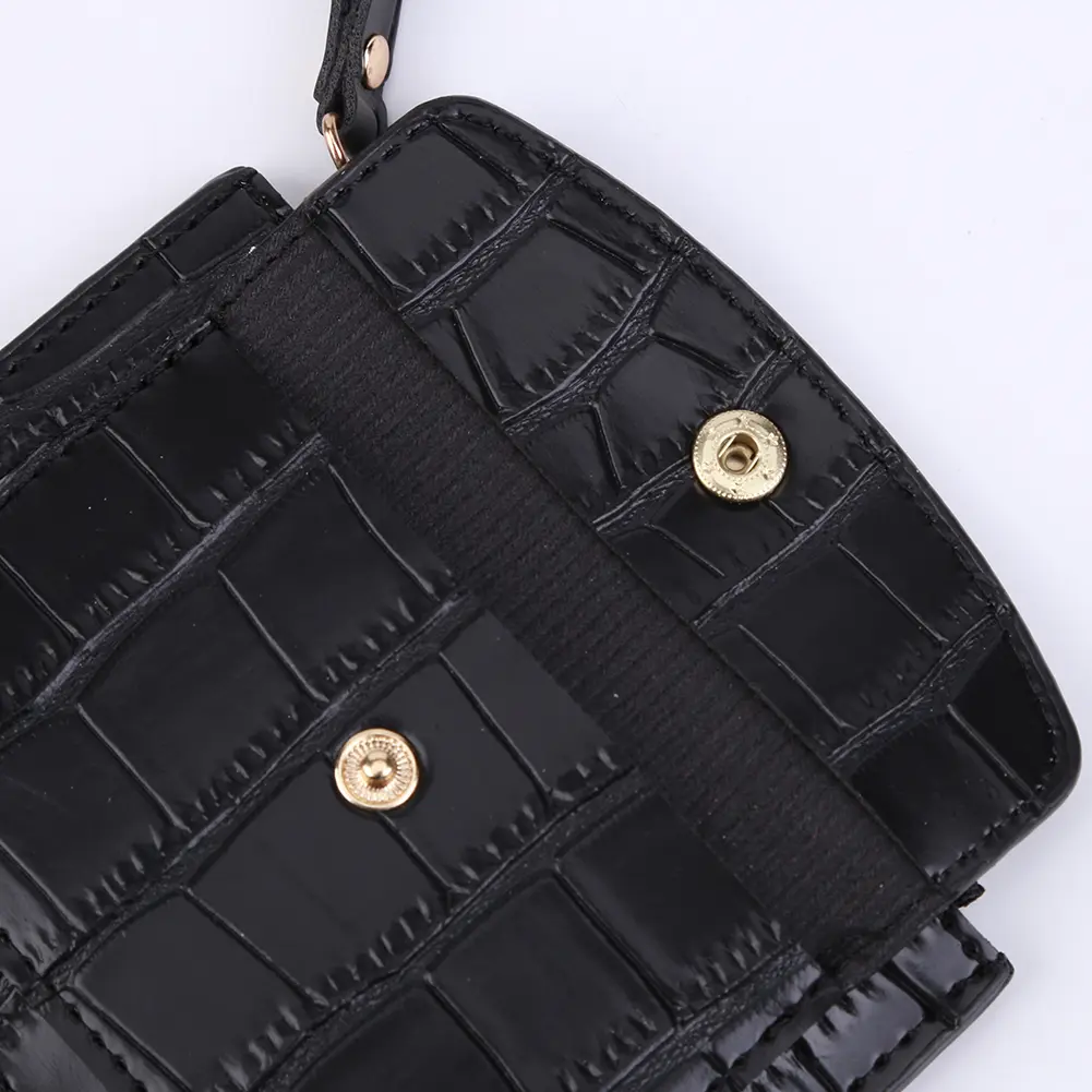 Women Fashion Short Wallet PU Leather Coin Card Holder Solid Color Casual Money Wallet Female Outdoor Bag