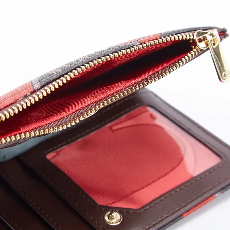 CHCH Women's Wallet 2025 Spring New Cartoon Printed Women's Credit Card Bag ID Bag