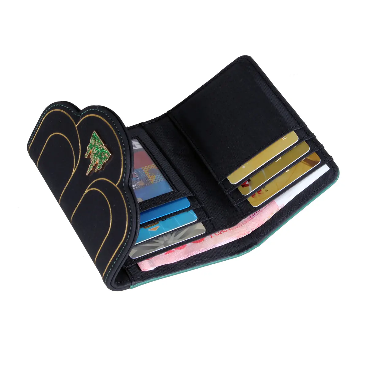 High quality women's wallet, stylish and personalized girl's card holder