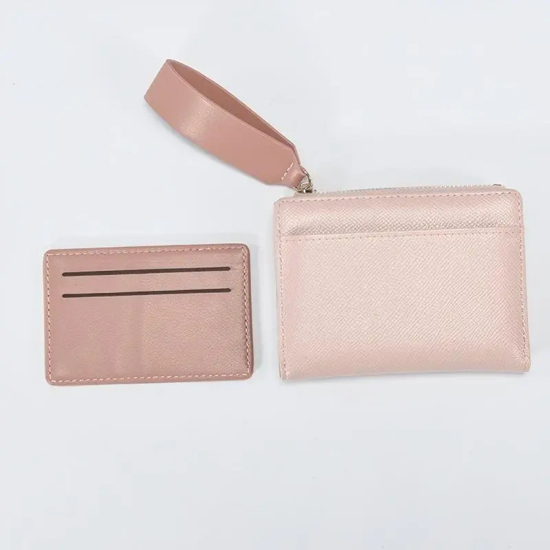 Women's mini purse, stylish and simple, with zippered pockets, convenient and practical, suitable for daily use and travel.