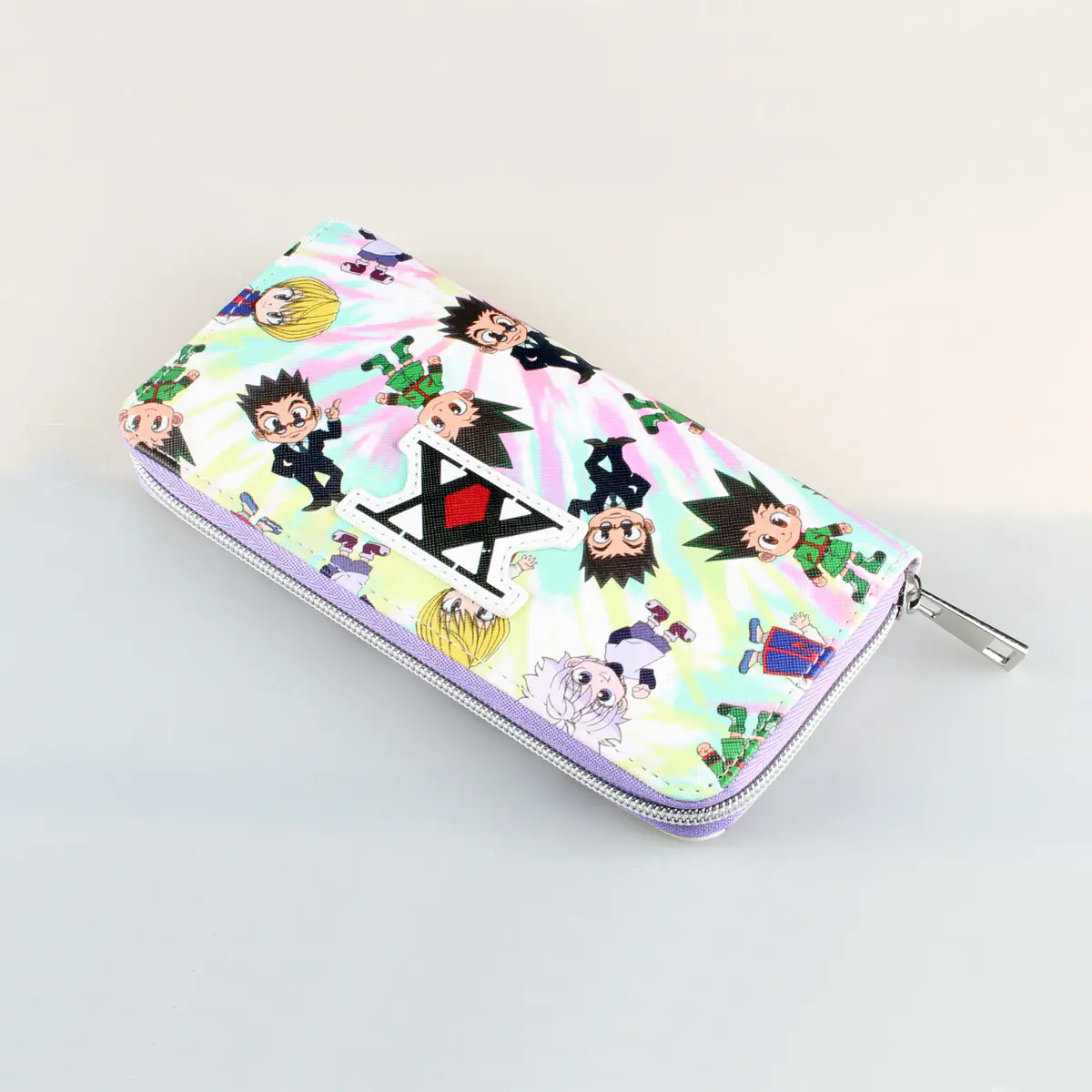 Women's Trendy Long Wallet, Zipper Around Coin Purse, Versatile Credit Card Holder