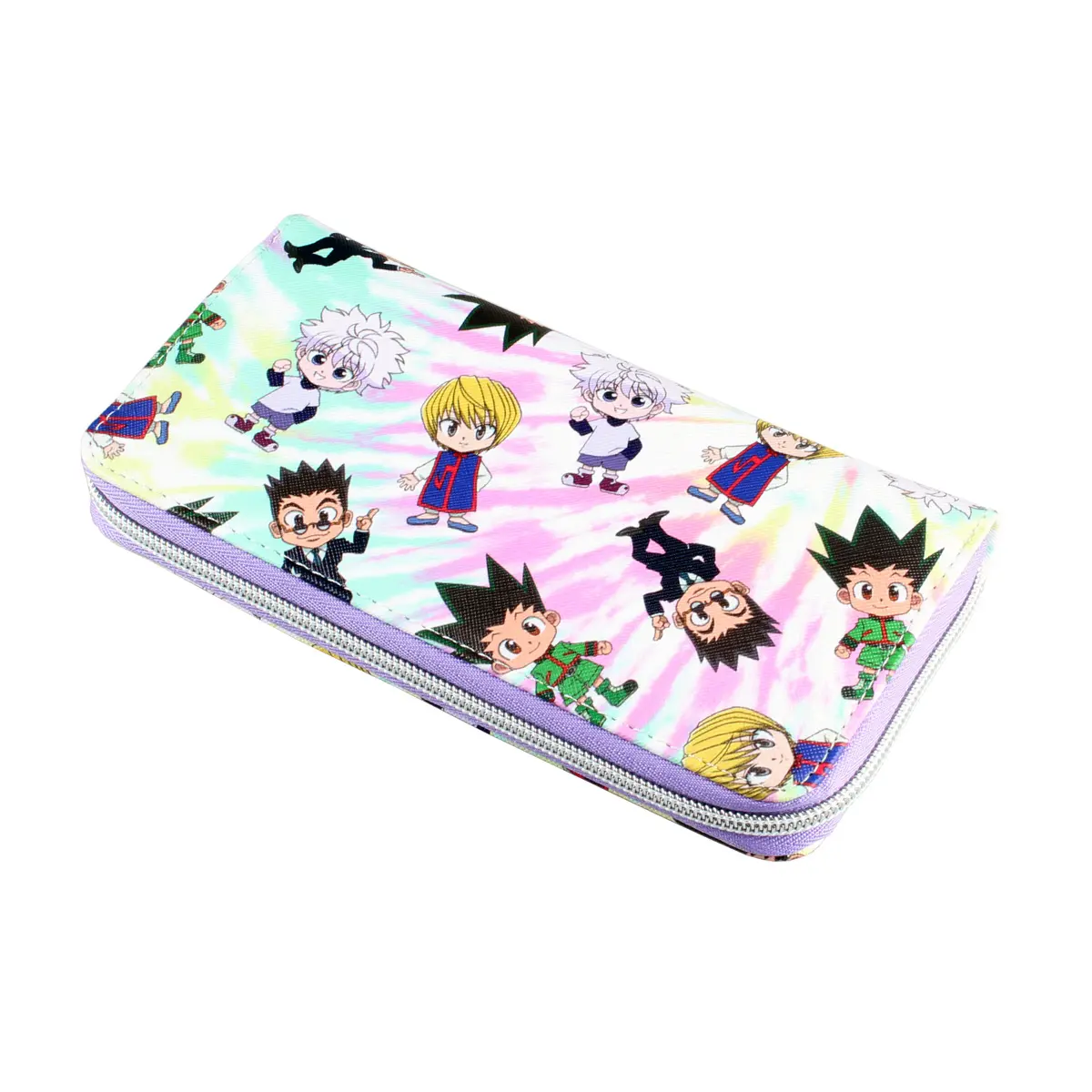 Women's Trendy Long Wallet, Zipper Around Coin Purse, Versatile Credit Card Holder