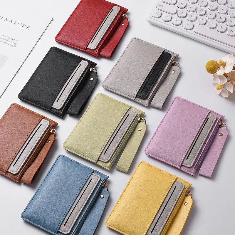 New Detachable Dual Use Women Wallet Cardholder Mini Purse