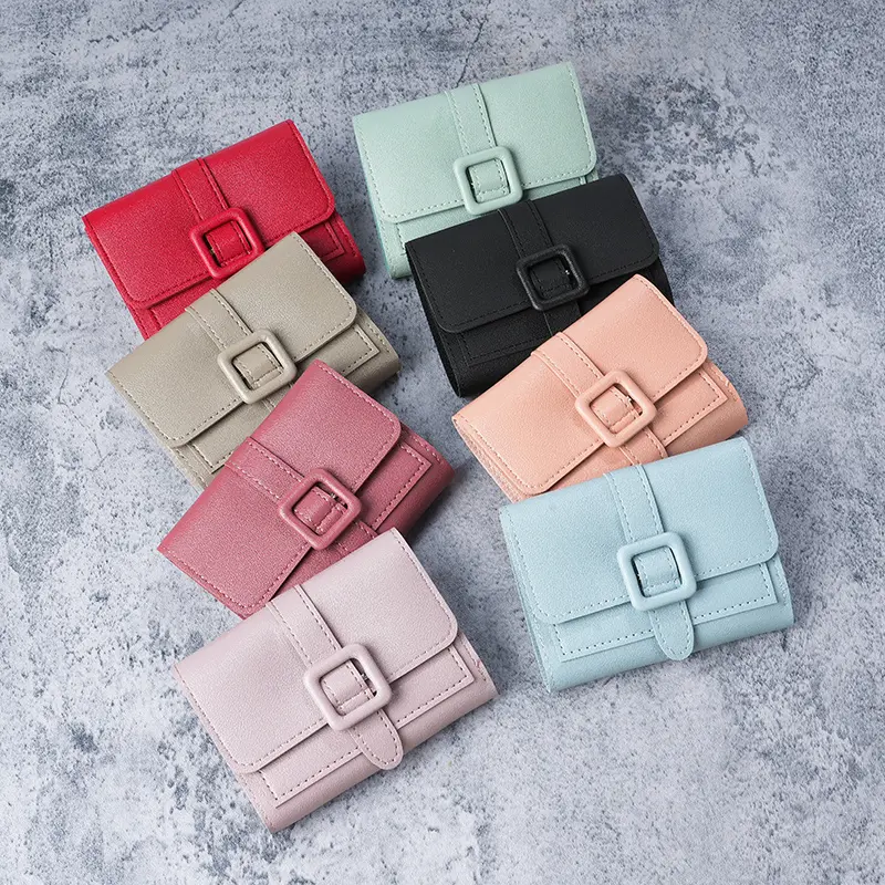 2025 New Wallet for Women, Short Style for Students, Simplified Korean Version for Women, Small Wallet for Women, Casual Carryin