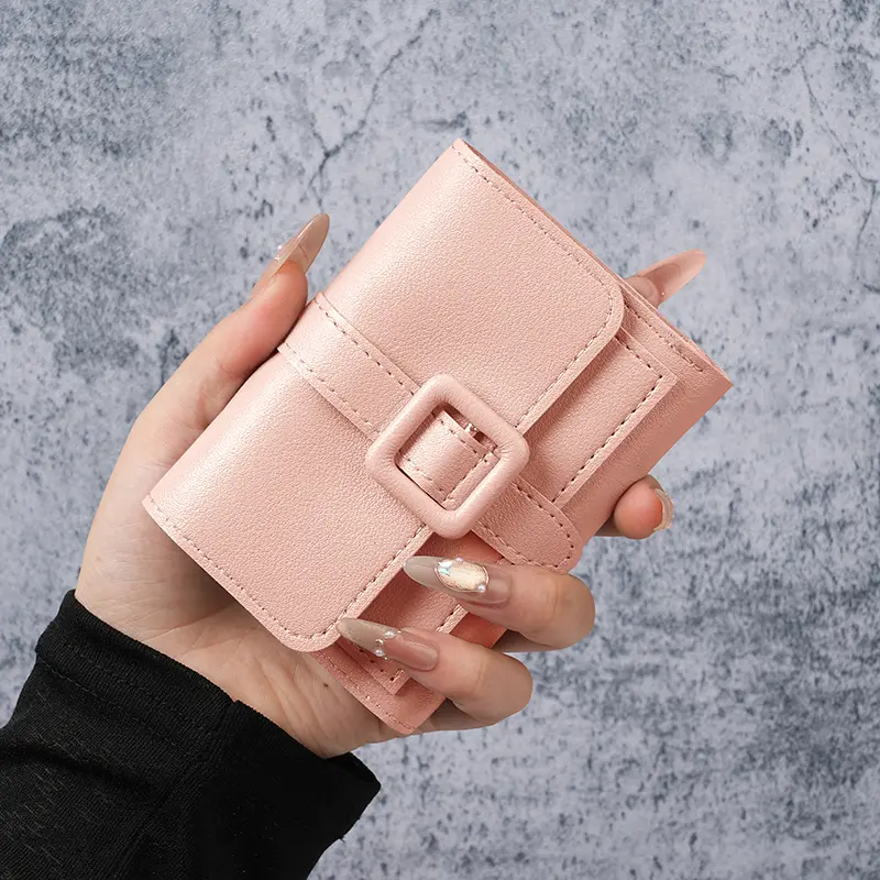 2025 New Wallet for Women, Short Style for Students, Simplified Korean Version for Women, Small Wallet for Women, Casual Carryin