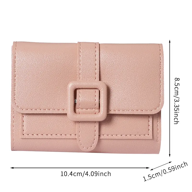 2025 New Wallet for Women, Short Style for Students, Simplified Korean Version for Women, Small Wallet for Women, Casual Carryin