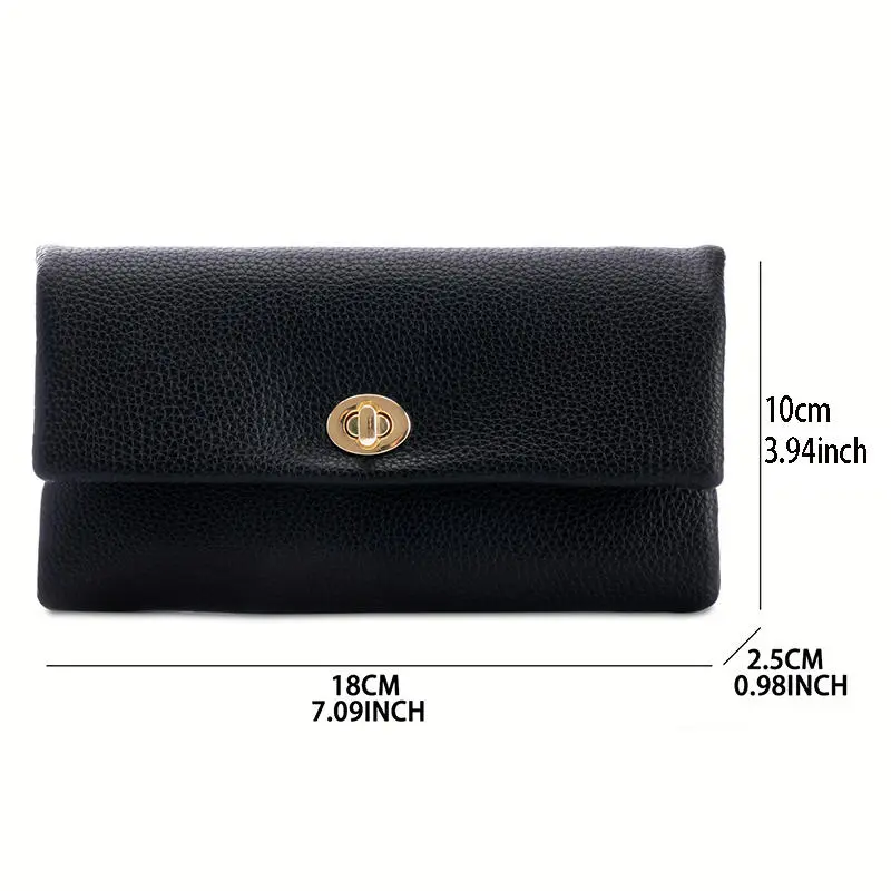 New Women Wallets Fashion Long Hasp Pu Leather Purses For Women Portable Multifunctional Money Bag Coin Card Holders