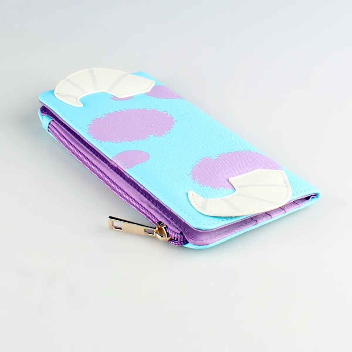 High quality printed fashionable wallet, women's large capacity card clip zero wallet