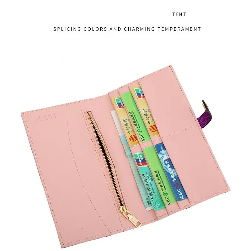Fashionable Style Colorful Ladies High-end Striped Avant-garde Dinner Wallet Clutch